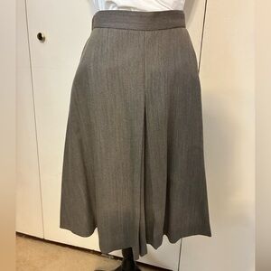 Vintage Brooks Brothers Serge/Calvary Twill Wool Skirt Made in USA